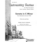 Sonata in C Minor - Tenor Sax & Piano