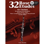 32 Rose Etudes - Clarinet (w/CD)