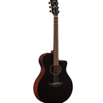 Yamaha APX600 Thin Body Smokey Black A/E Guitar