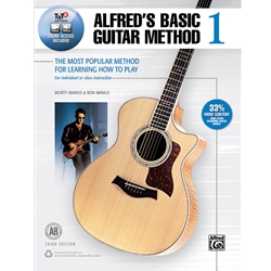 Alfreds Basic Guitar Method 1 - Bk/DVD/Audio