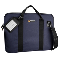 ProTec Portfolio Bag - Blue Exterior