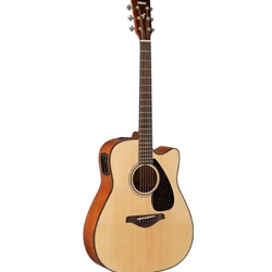 Yamaha Solid Top Folk Acoustic Electric Guitar