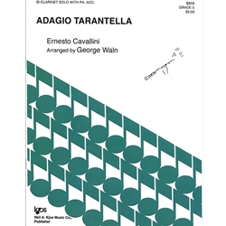 Adagio Tarantella - Clarinet & Piano