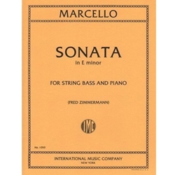 Sonata in E Minor - Bass & Piano