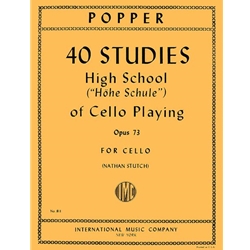 40 Studies (High School of Cello), Op. 73