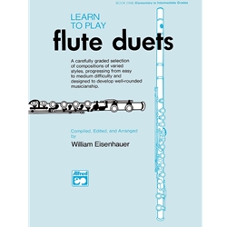 Learn to Play Flute Duets, Bk. 1