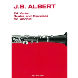 24 Varied Scales & Exercises - Clarinet
