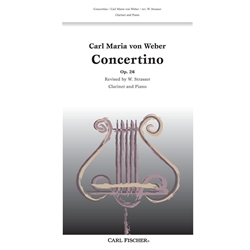 Concertino, Op. 26 - Clarinet & Piano