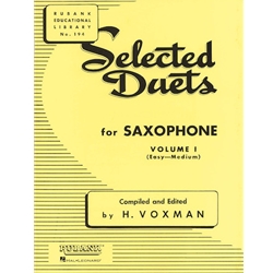 Selected Duets, Saxophone Vol. 1