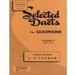 Selected Duets, Saxophone Vol. 2