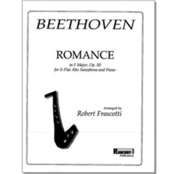 Romance in F, Op. 50 - Alto Sax & Piano