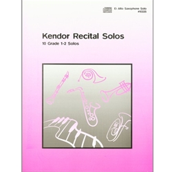 Kendor Recital Solos - Alto Sax