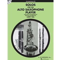 Solos for the Alto Saxophone Player- W/ Piano Acc