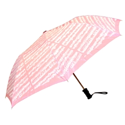 Aim/Albert Elov Umbrella - Pink with White Music