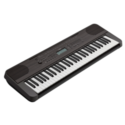 Yamaha PSRE360DW 61 Key Mid-Level Portable Keyboard - Dark Walnut