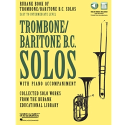 Rubank Book of Trombone Solos (B.C.)
