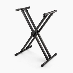 On Stage On-Stage Pro Double X Keyboard Stand w/Trigger