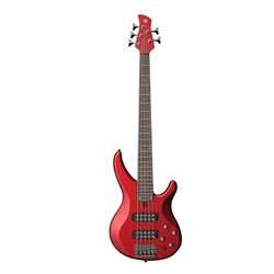Yamaha TRBX305 5-String Electric Bass - Candy Apple Red