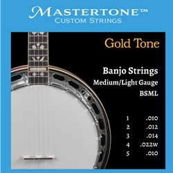 Gold Tone Medium-Light Banjo Strings