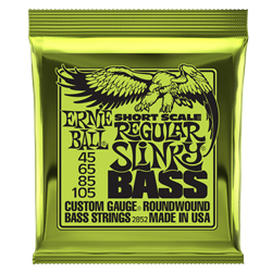 Ernie Ball Short Scale Bass Strings - Regular Slinky