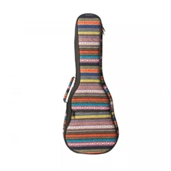 On Stage Deluxe Striped Soprano Uke Gig Bag