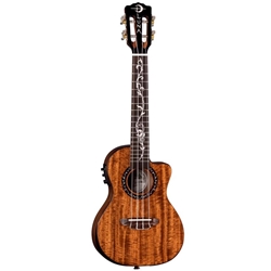 Luna Vineyard Koa Bevel Folk A/E Guitar