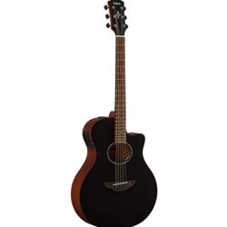 Yamaha APX600 Thin Body Smokey Black A/E Guitar